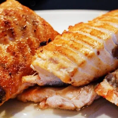 Broiled Salmon