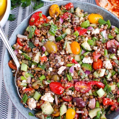 Lentil & Feta Salad