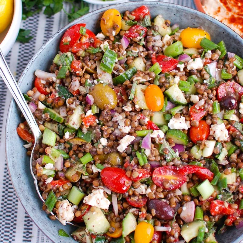 Lentil & Feta Salad