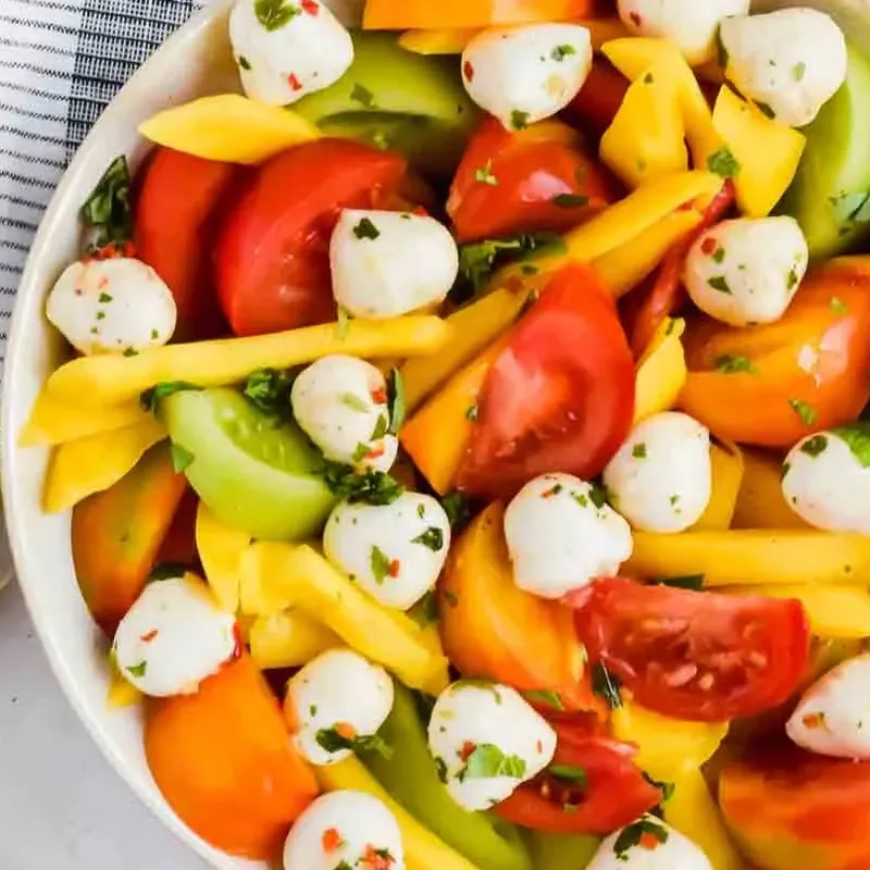 Mango Caprese