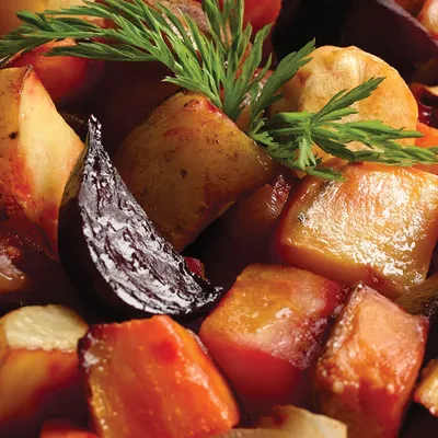 Roasted root vegetables